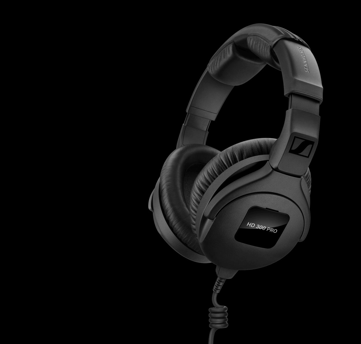 Sennheiser HD 300 PRO Stereo Circumaural Headphones for Monitoring with a 1.5m Cable and 3.5mm Jack