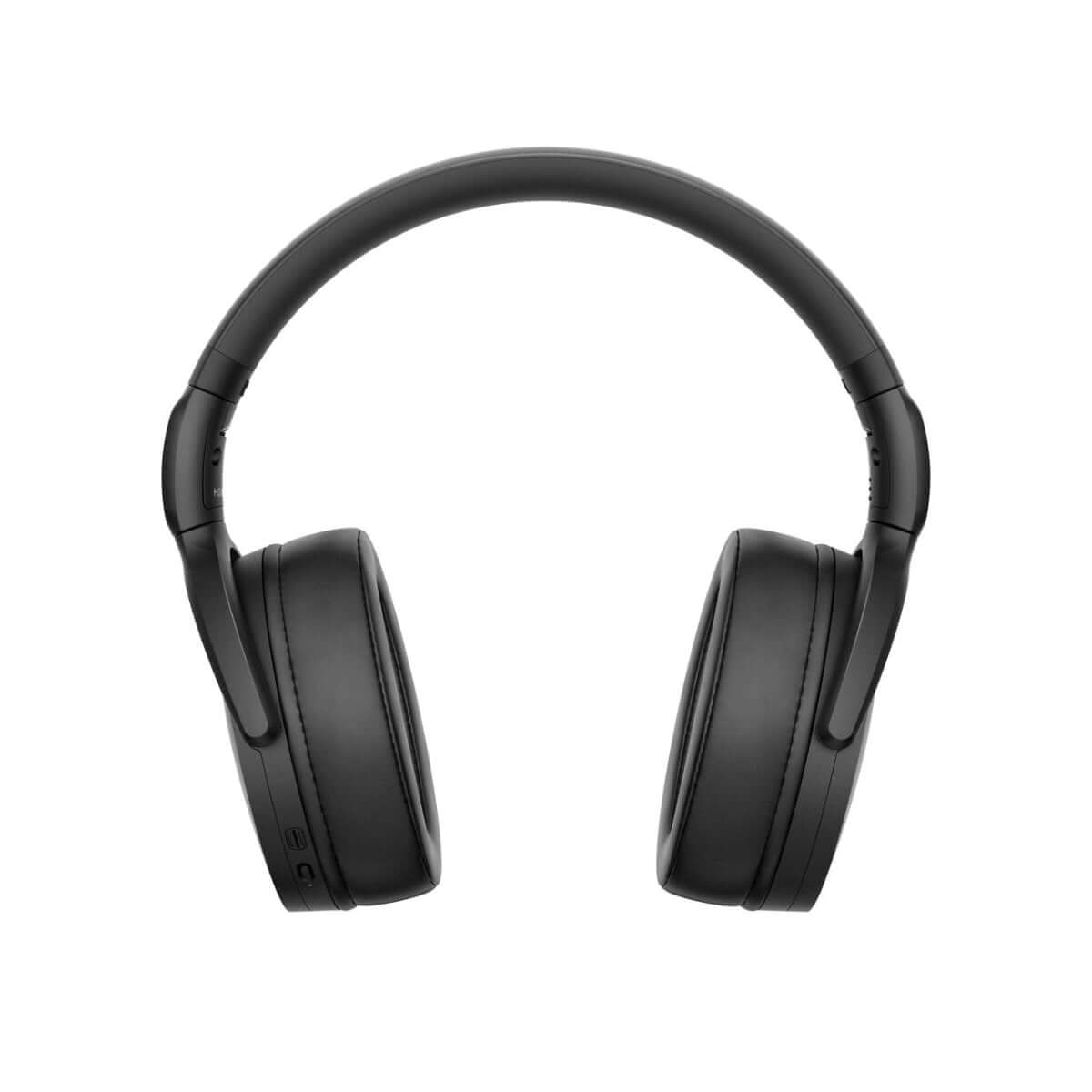Sennheiser HD 350BT Wireless Headphones in black, displayed without a cable