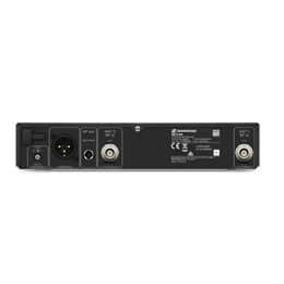 Image of Sennheiser EW-D SKM-S Base Set (S1-7) including a receiver and handheld transmitter without a capsule, operating in the 606.2-662MHz frequency range.