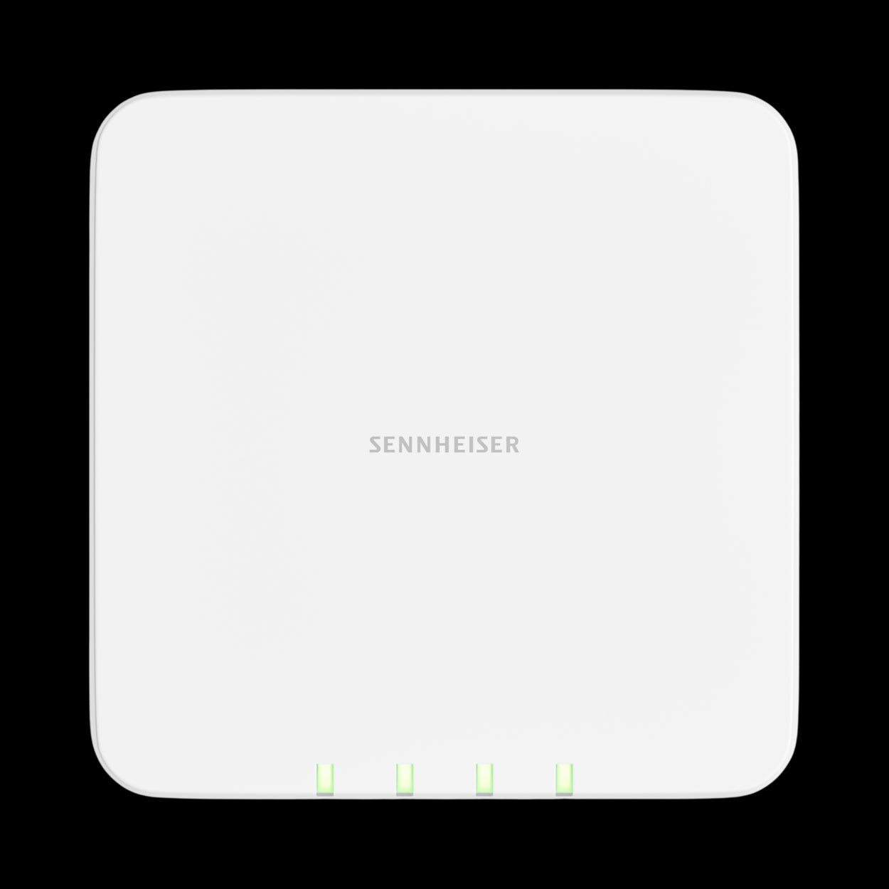 Front view of the Sennheiser SL MCR 2 DW-3 2 Channel Receiver (EU), designed for IT-optimized AV with remote software UI.