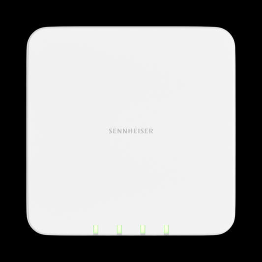 Front view of the Sennheiser SL MCR 2 DW-3 2 Channel Receiver (EU), designed for IT-optimized AV with remote software UI.