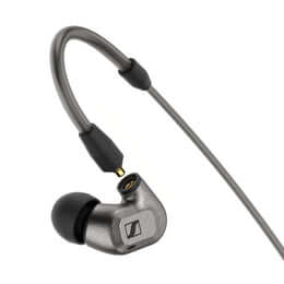 Sennheiser IE 600 Audiophile In-ear Headphones with a 3.5mm jack plug, showcasing the sleek design and high-quality build.