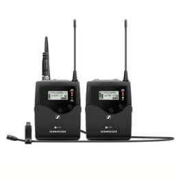 Sennheiser EW 512P G4-BW Wireless Camera Lavalier MKE 2 Set, 626-698MHz