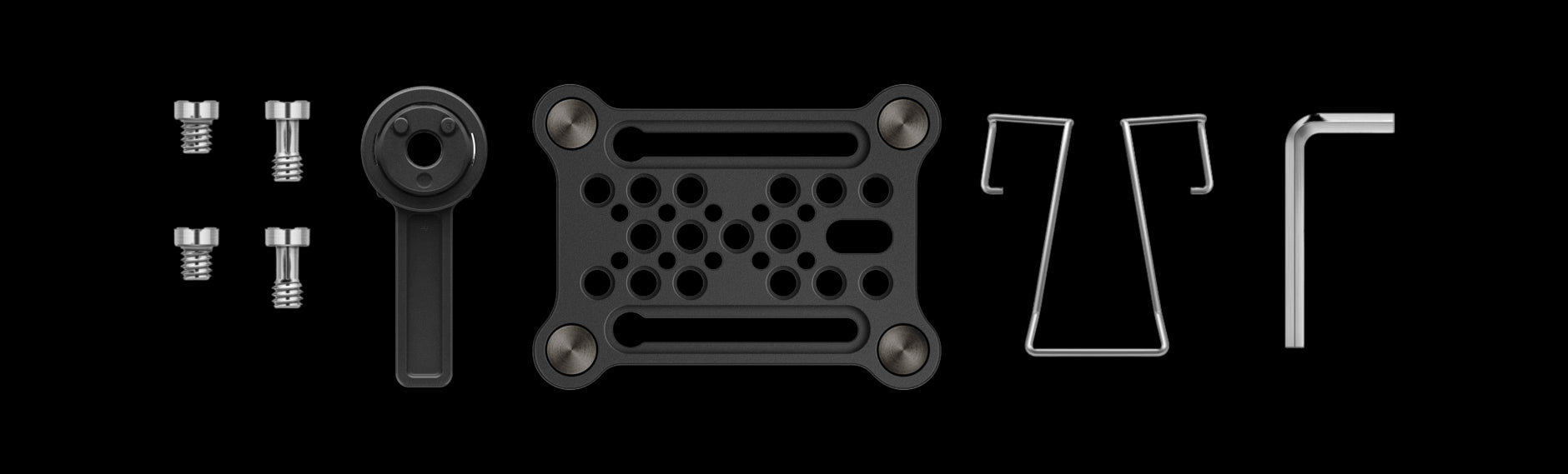 Image of the Sennheiser EW-DP 835 SET (S1-7) Wireless Vocal Set, featuring the complete product shot with mounting plate.