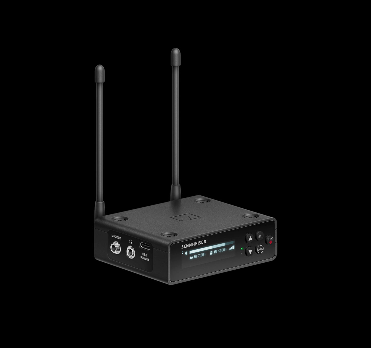 Sennheiser EW-DP 835 SET (S1-7) Wireless Vocal Set product image showcasing the wireless microphone and receiver