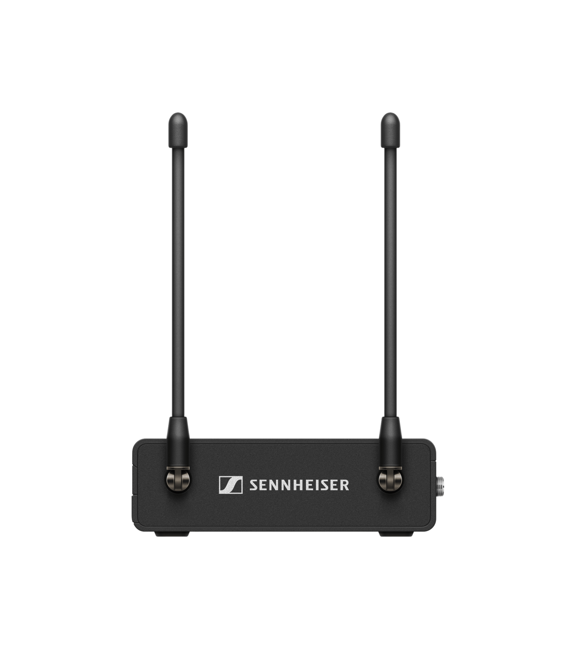 Sennheiser EW-DP EK Digital UHF Camera-Mount Receiver, showcasing the back view of the device.