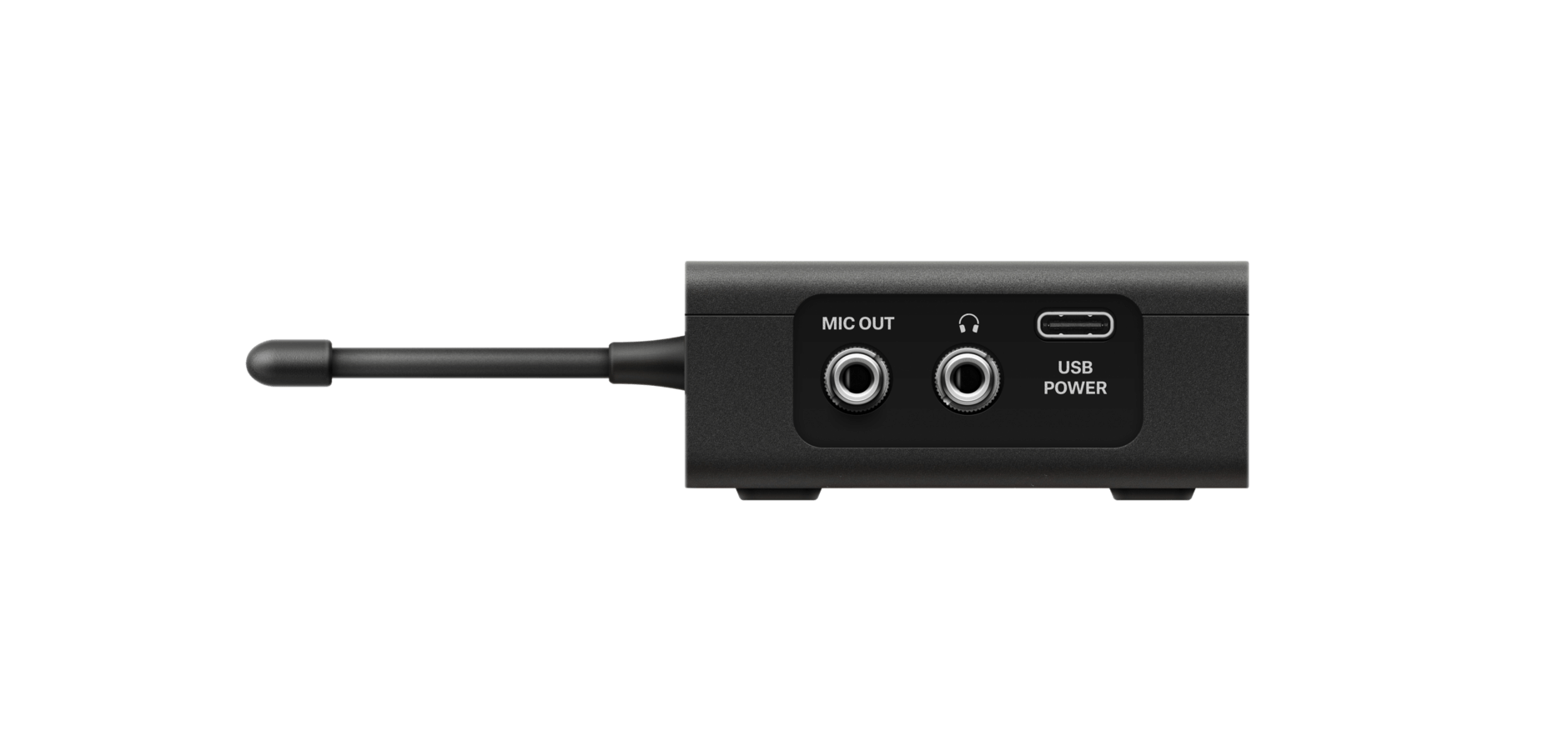 Sennheiser EW-DP EK Digital UHF Camera-Mount Receiver showcasing its sleek design and features.