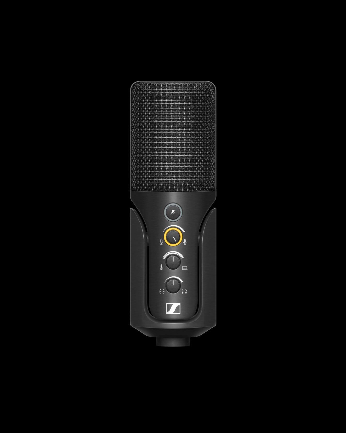 Sennheiser Profile Streaming Set including a USB microphone with a 3-meter USB-C cable, boom arm, and pouch.