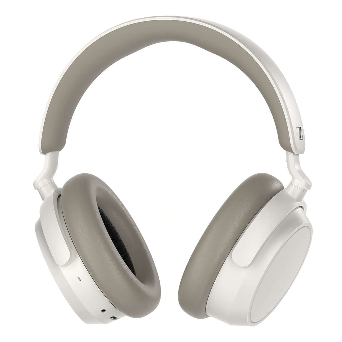 Sennheiser ACCENTUM Plus Wireless Noise-Cancelling Over-Ear Headphones in white color.