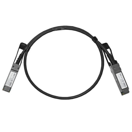 Linkbasic 1m Direct Attached QSFP28 100G Uplink Cable image showing the product design and features.