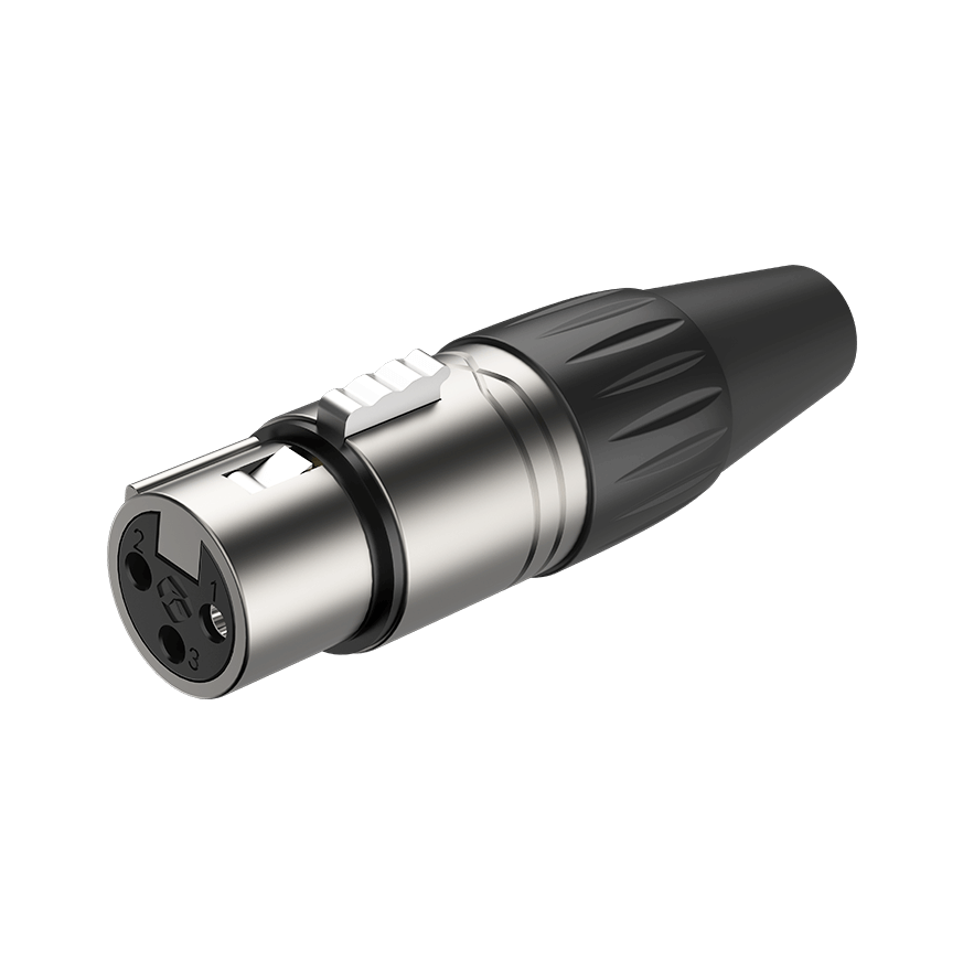 ROXTONE SAMURAI SERIES 10M XLR Male to XLR Female Signal Lead - High Performance Microphone Cable