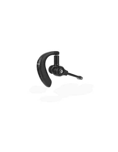 Snom A150 Wireless DECT Headset featuring noise cancelling technology, designed for comfortable over-the-ear use.