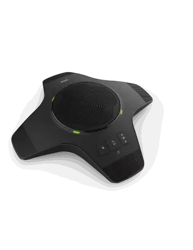 Snom C52-SP DECT speaker with built-in battery, designed for high-quality audio and portability.