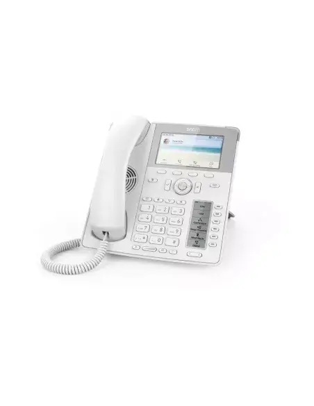 Snom D785W 12-Line SIP Phone featuring a USB connection and a 4.3-inch colour display.