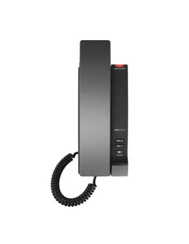 Snom HD100 Corded Hospitality IP Phone with a single line for communication.