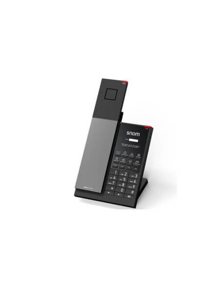 Snom HD350W WiFi IP Phone with corded handset and single line functionality.