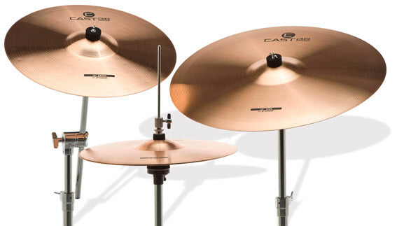 Sonor AQX Studio Drum Set in Blue Moon Sparkle finish, complete with cymbals.