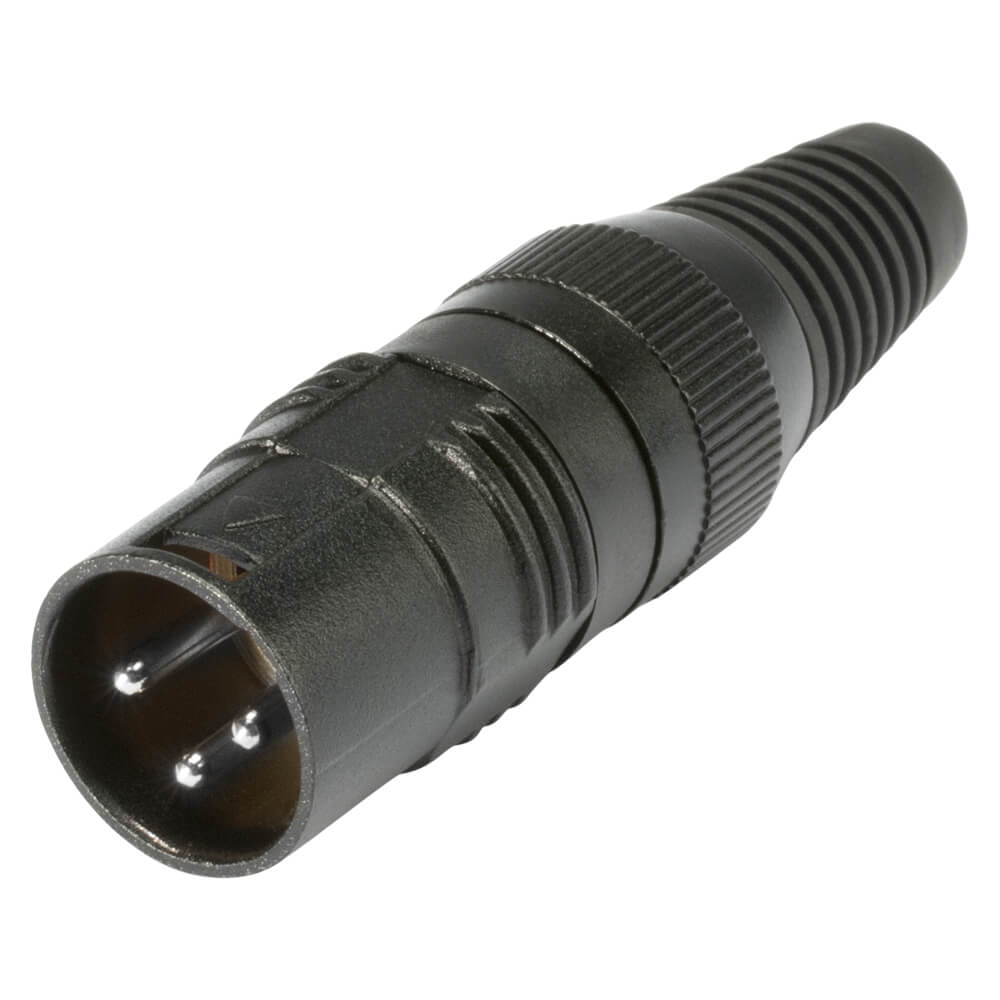 Sommer Cable SC-Peacock MKII Patch & Microphone Cable in black, featuring DMX 2 x 0.22 mm² specifications.