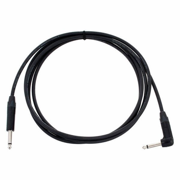 Sommer Cable Tricone MKII Instrument Cable with a PVC sheath, 1 x 0.22 mm², 5.90 mm diameter, in black color.