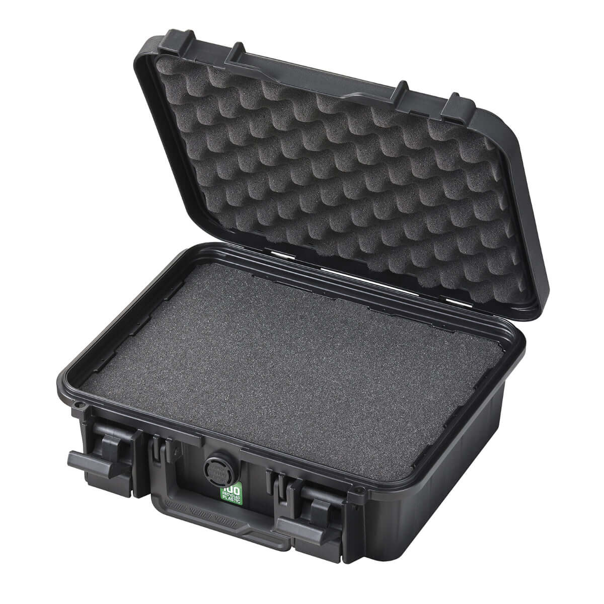 SP ECO 30S Black Carry Case with cubed foam interior, dimensions L290xW220xH105mm.