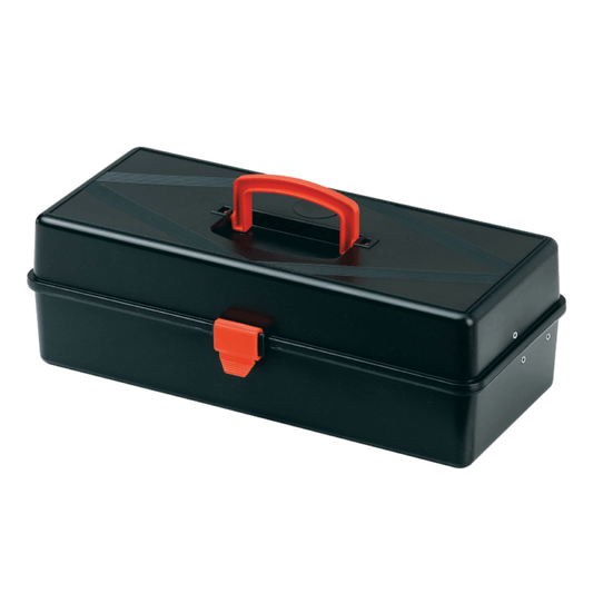 SP PAN 120 Black Polypropylene Hardware Box - Empty Storage Solution