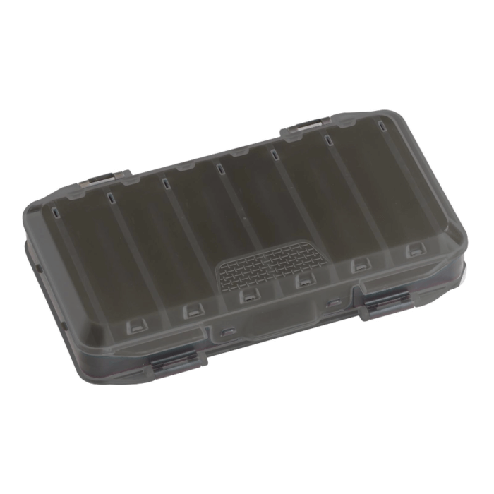 SP PAN 182 DUAL Transparent Black Double-Sided Lure Box with dimensions 176x104x37mm
