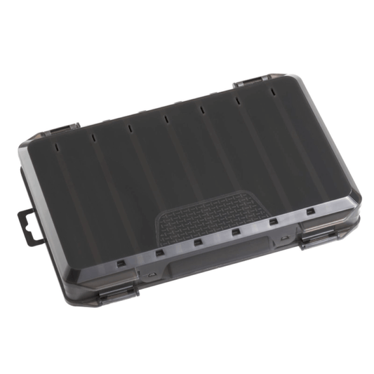 SP PAN 182 DUAL Transparent Black Double-Sided Lure Box with dimensions 176x104x37mm