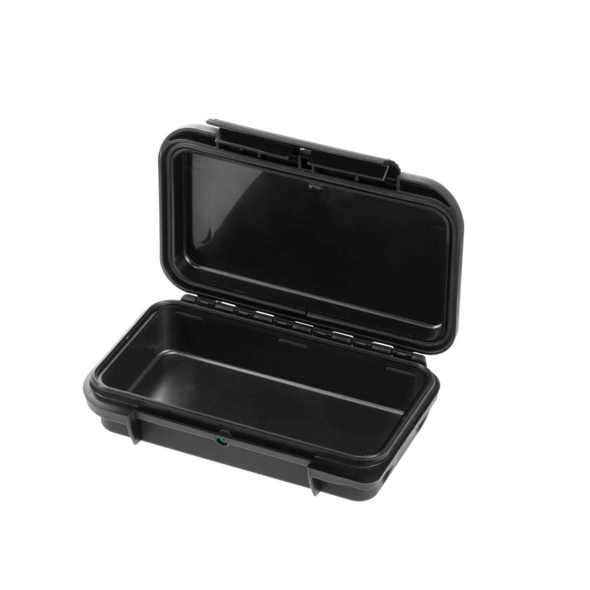 SP PRO 001 Black Case, a waterproof utility box featuring convoluted foam, designed for durability and protection, IP67 certified.