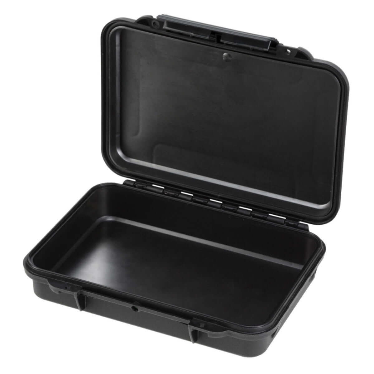 SP PRO 002 Black Case, an empty utility box featuring convoluted foam, designed to be IP67 waterproof and dustproof.