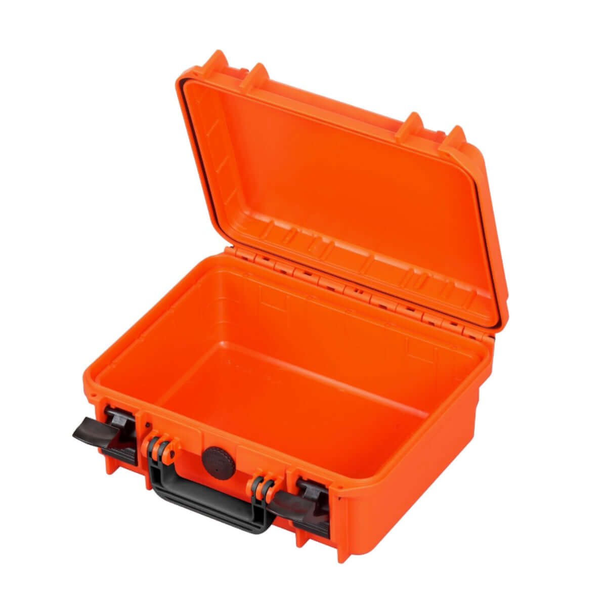 SP PRO 300 Orange Carry Case with Convoluted Foam Lid, IP67 Certified, dimensions L300xW225xH132mm.
