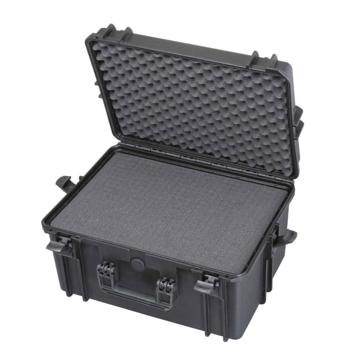 SP PRO 505H280S Black Carry Case with Cubed Foam, waterproof and impact resistant, dimensions L500xW350xH280mm.