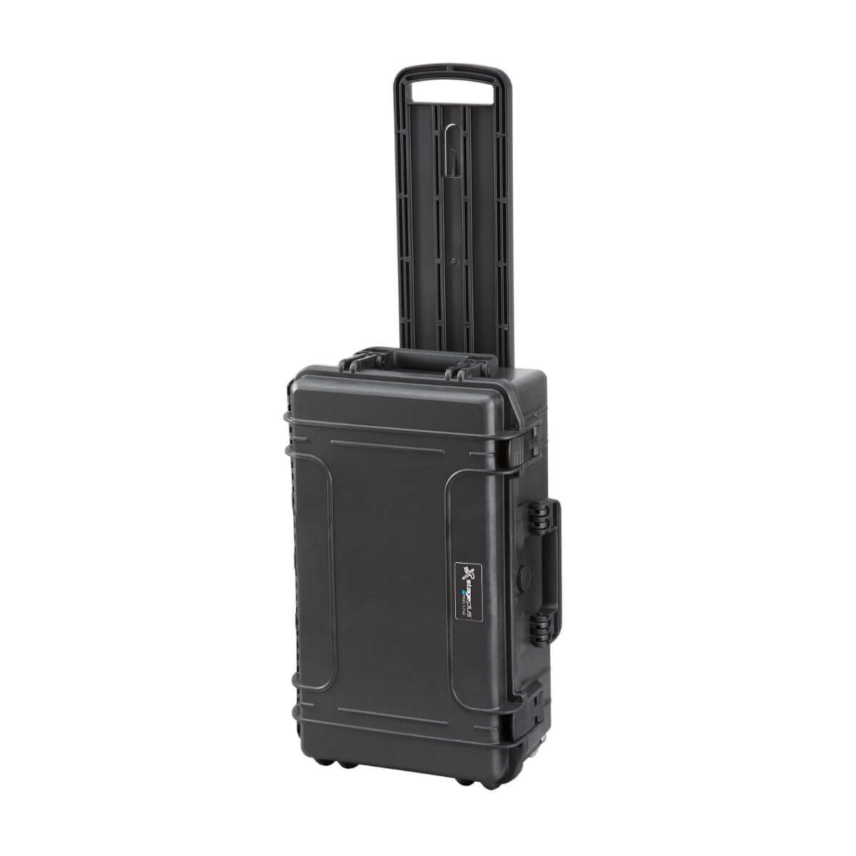 SP PRO 520TR Black Trolley Case with Convoluted Foam, empty, IP67 certified, dimensions 520x290x200mm.