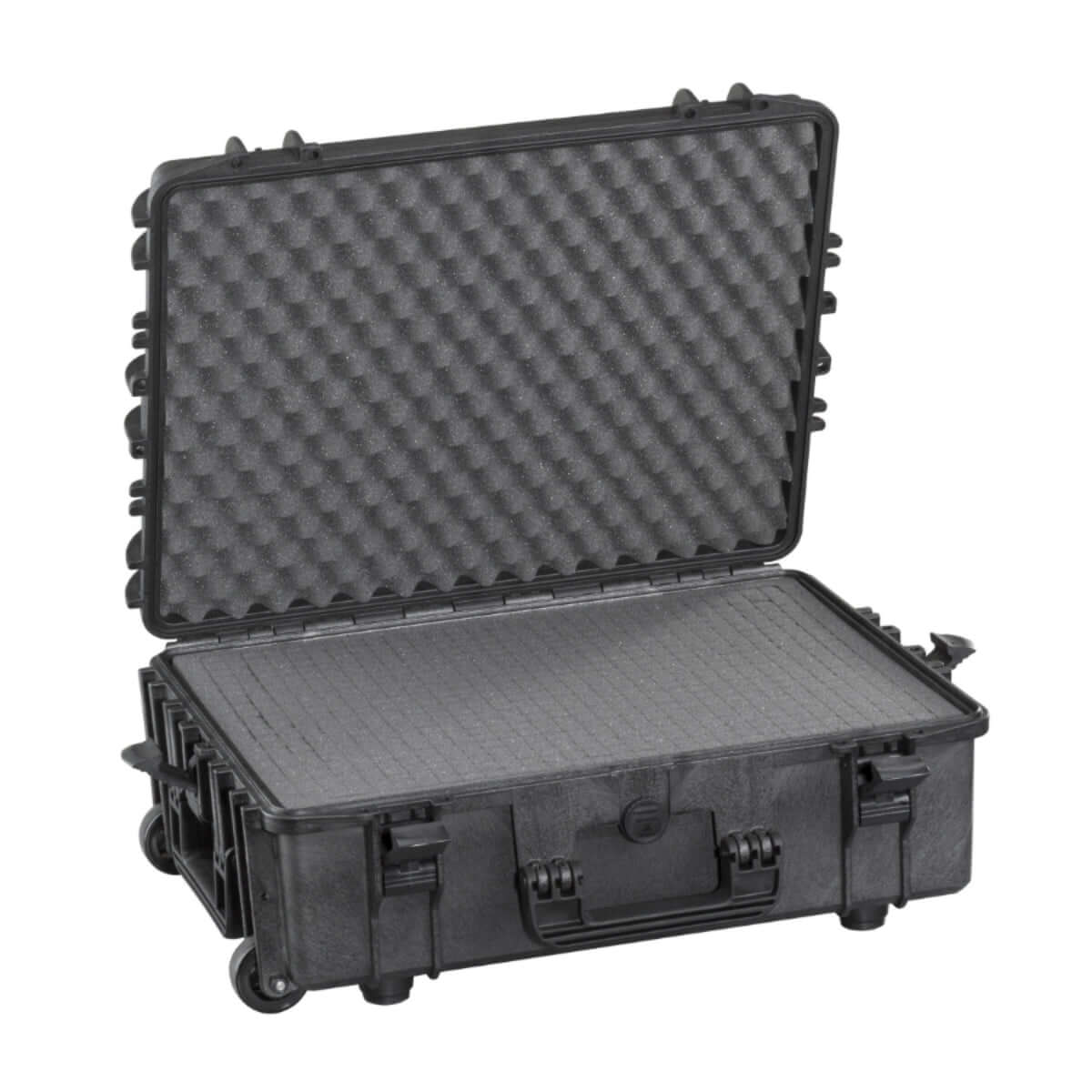 SP PRO 540H190STR Black Trolley Case with Cubed Foam, dimensions L538xW405xH190mm