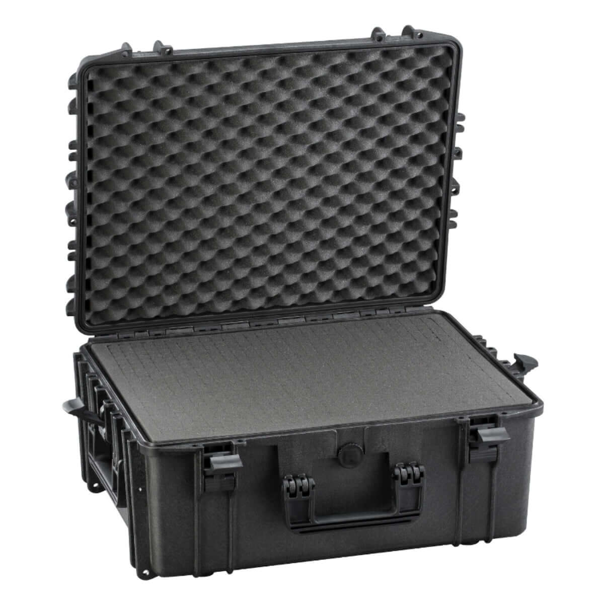 SP PRO 540H245S Black Carry Case with Cubed Foam, designed for watertight protection of sensitive equipment.