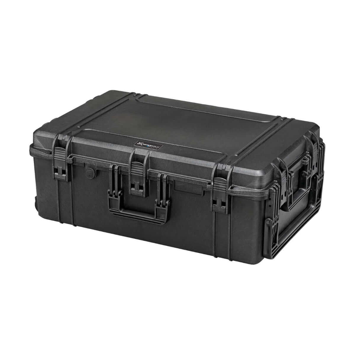 SP PRO 750H280 Black TR Case, a watertight and IP67 certified case, featuring convoluted foam and dimensions of 750x480x280mm.
