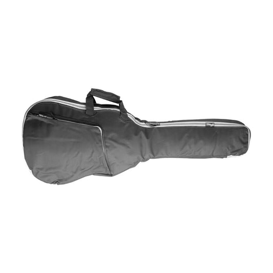 Stagg STB10 C padded gig bag designed for 4/4 size classical guitar, featuring 10mm foam protection.