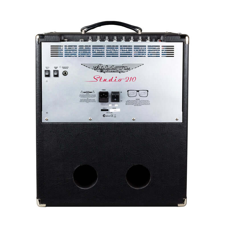 ASHDOWN STUDIO 210 300W 2X10" Lightweight Neo Bass Combo Amplifier in a studio setting
