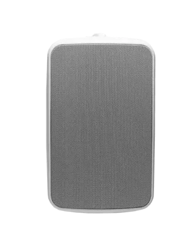 TruAudio 6.5-inch 2-way outdoor speaker with swivot bracket, designed for outdoor use.