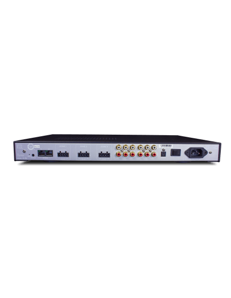 VSSL A.3X Audio Streaming Amplifier showcasing its design and features.