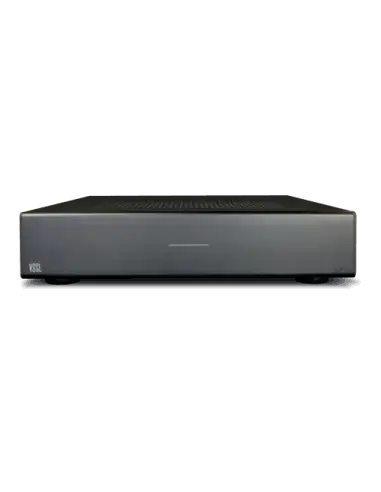 VSSL A.6X Audio Streaming Amplifier showcasing its sleek design and features.