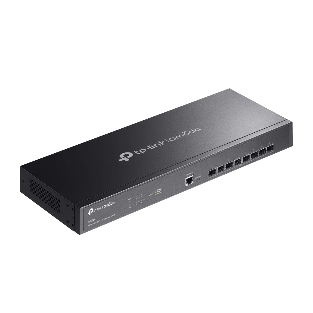 TP-Link JetStream 8-Port 10GE Managed Fiber Switch