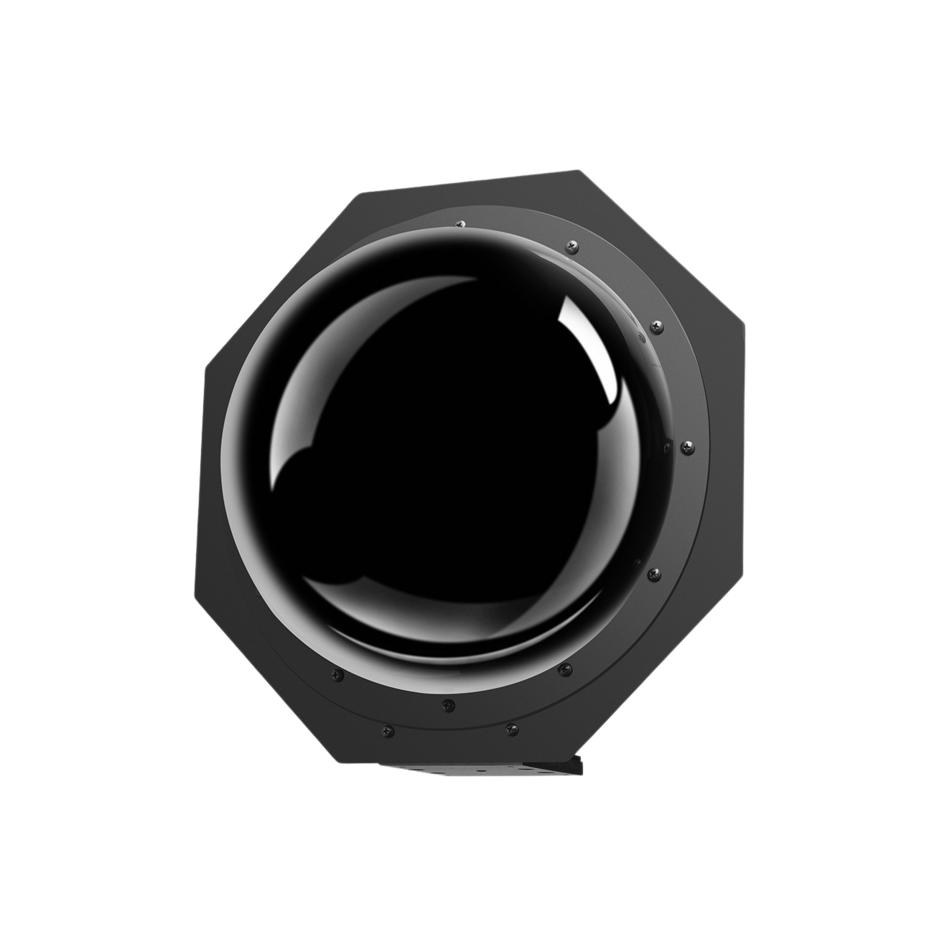 Front view of the Sennheiser A 5000-CP Circularly Polarized Helical Antenna, 450-960MHz.