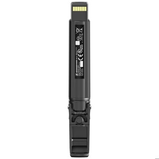 Back view of the Sennheiser BA 10 Rechargeable Battery Pack, designed for SKM D1 and AVX Handheld Transmitters, featuring a 3.7V lithium-ion battery.