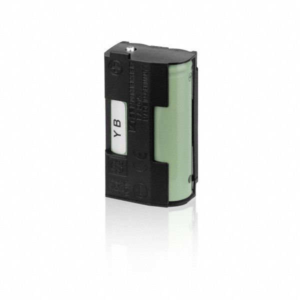 Back view of the Sennheiser BA 2015 Rechargeable Battery Pack, for Bodypack Transmitters/Receivers (EK 2015, SK 2015).