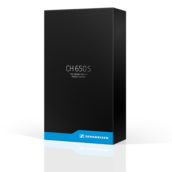 Front boxed view of the Sennheiser CH 650 S High-end Headphone Cable for HD 600/650.