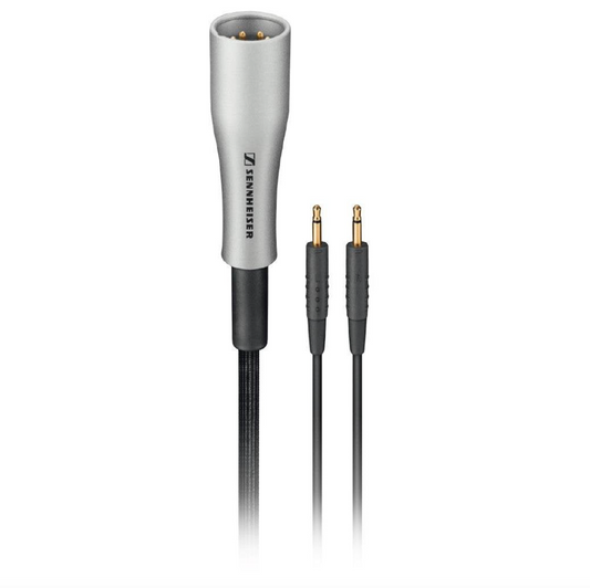 Front view of the Sennheiser CH 700 S High-end Headphone Cable, 3 m Silver Plated Copper, for HD 700.