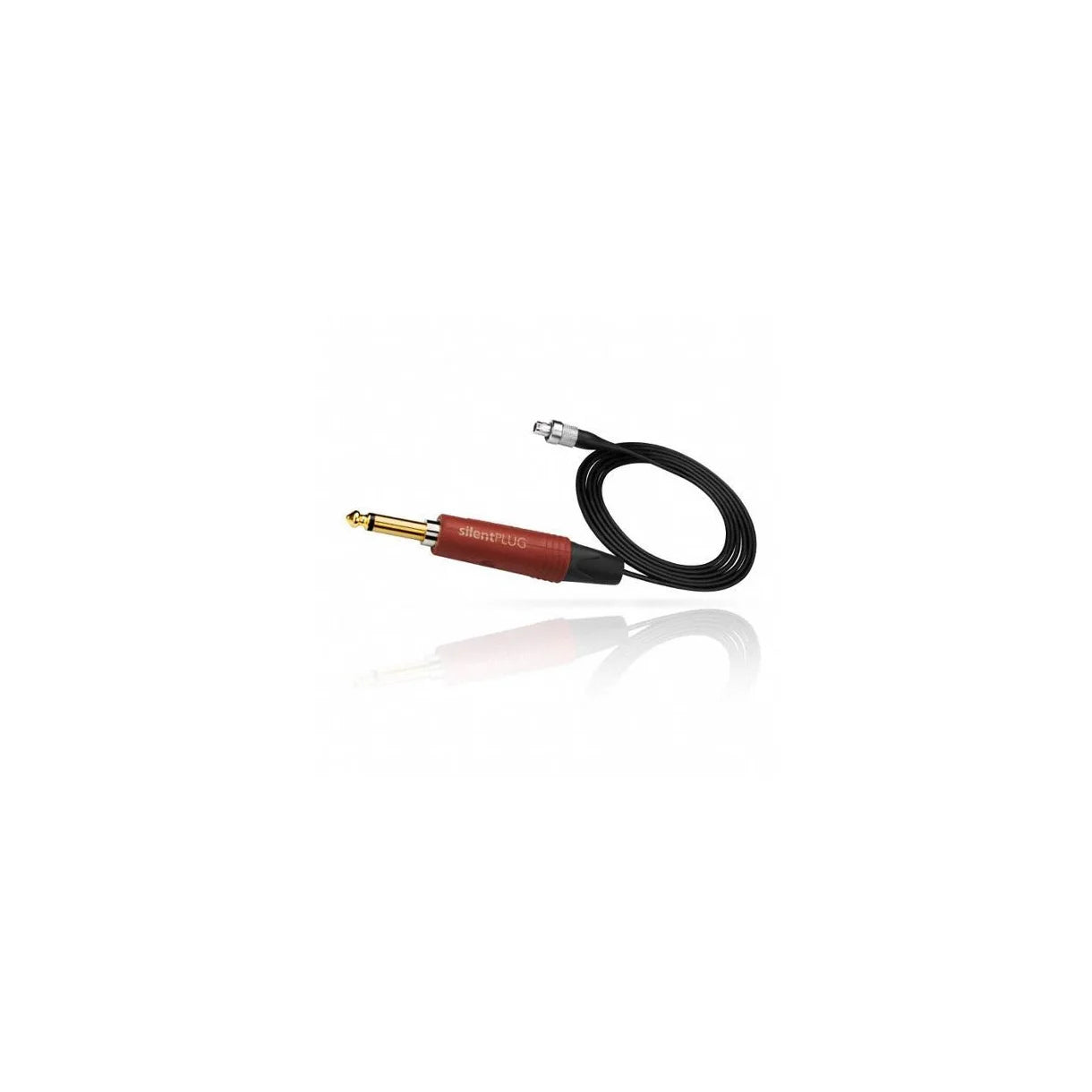Top front view of the Sennheiser CI 1-4 Guitar Cable, 3-Pin Special Connector with Silent Plug.