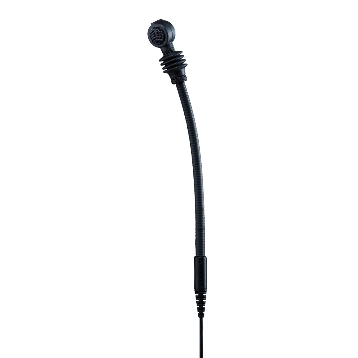 Front view of the Sennheiser E608 Dynamic Super Cardioid Flexible Instrument Microphone.