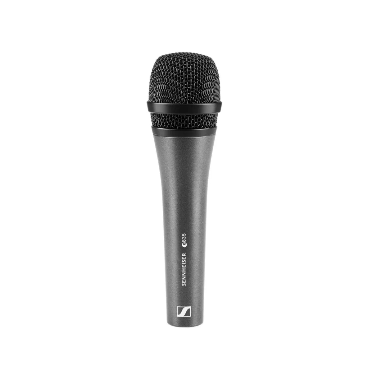 Front view of the Sennheiser E835 Dynamic Cardioid.