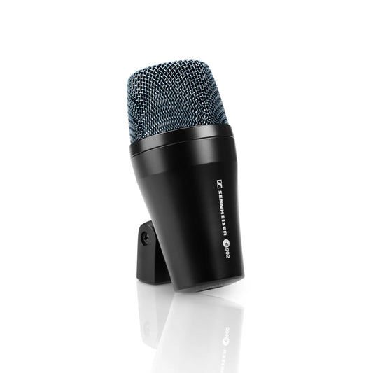 Front view of the Sennheiser E 902 Dynamic Cardioid Instrument Microphone for Bass Instruments.